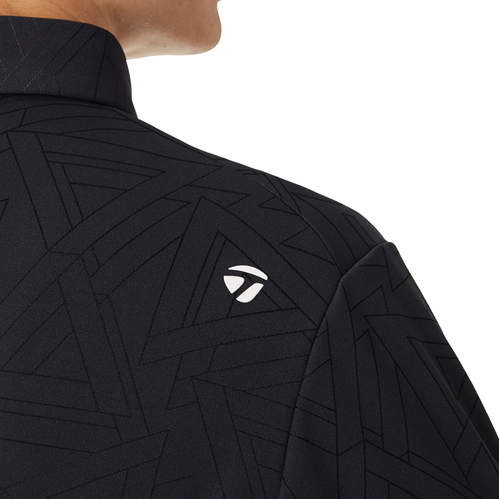 テーラーメイド(TAYLORMADE)ゴルフウェア トーナルジャカード長袖ポロ M20199-UN978(Men’s) テーラーメイド（TAYLORMADE）（メンズ）ゴルフウェア トーナルジャ