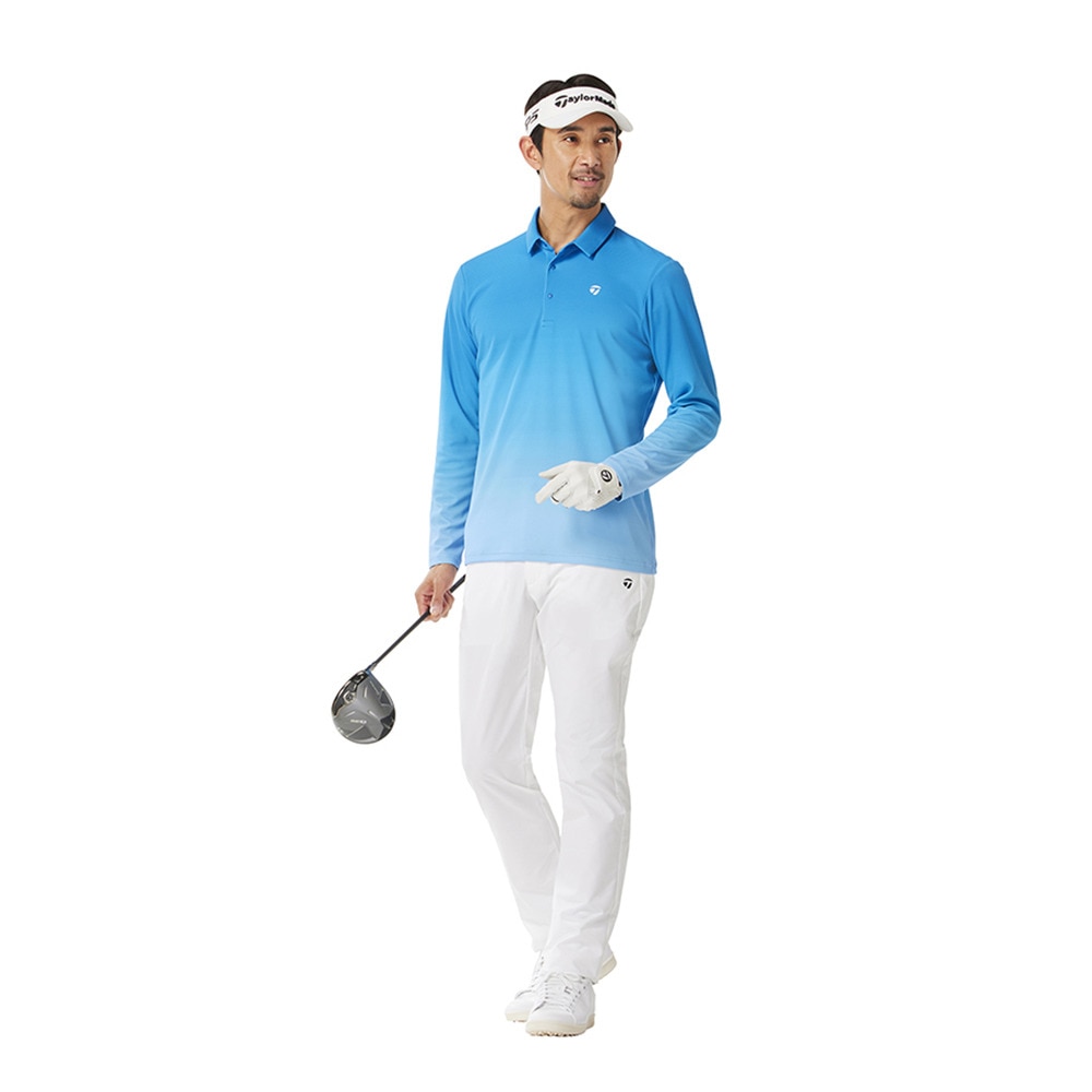 テーラーメイド（TAYLORMADE）（メンズ）ゴルフウェア Tコントロールグラデーション長袖ポロ M20202-UN979