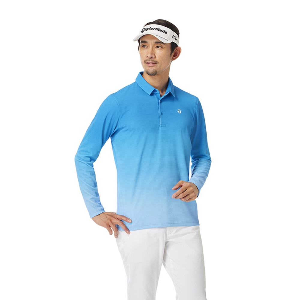 テーラーメイド（TAYLORMADE）（メンズ）ゴルフウェア Tコントロールグラデーション長袖ポロ M20202-UN979