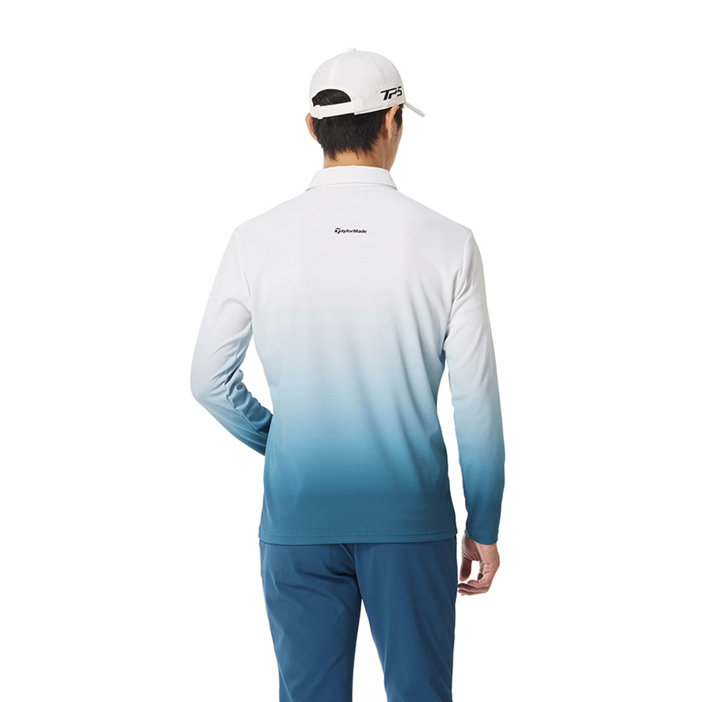 テーラーメイド（TAYLORMADE）（メンズ）ゴルフウェア Tコントロールグラデーション長袖ポロ M20204-UN979