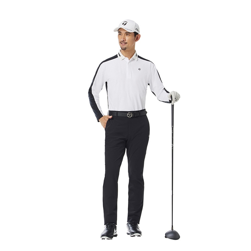 テーラーメイド(TAYLORMADE)ゴルフウェア 吸水速乾 バックロゴ長袖ポロ M20260-UN996(Men’s) テーラーメイド（TAYLORMADE）（メンズ）ゴルフウェア 吸水速乾 バック