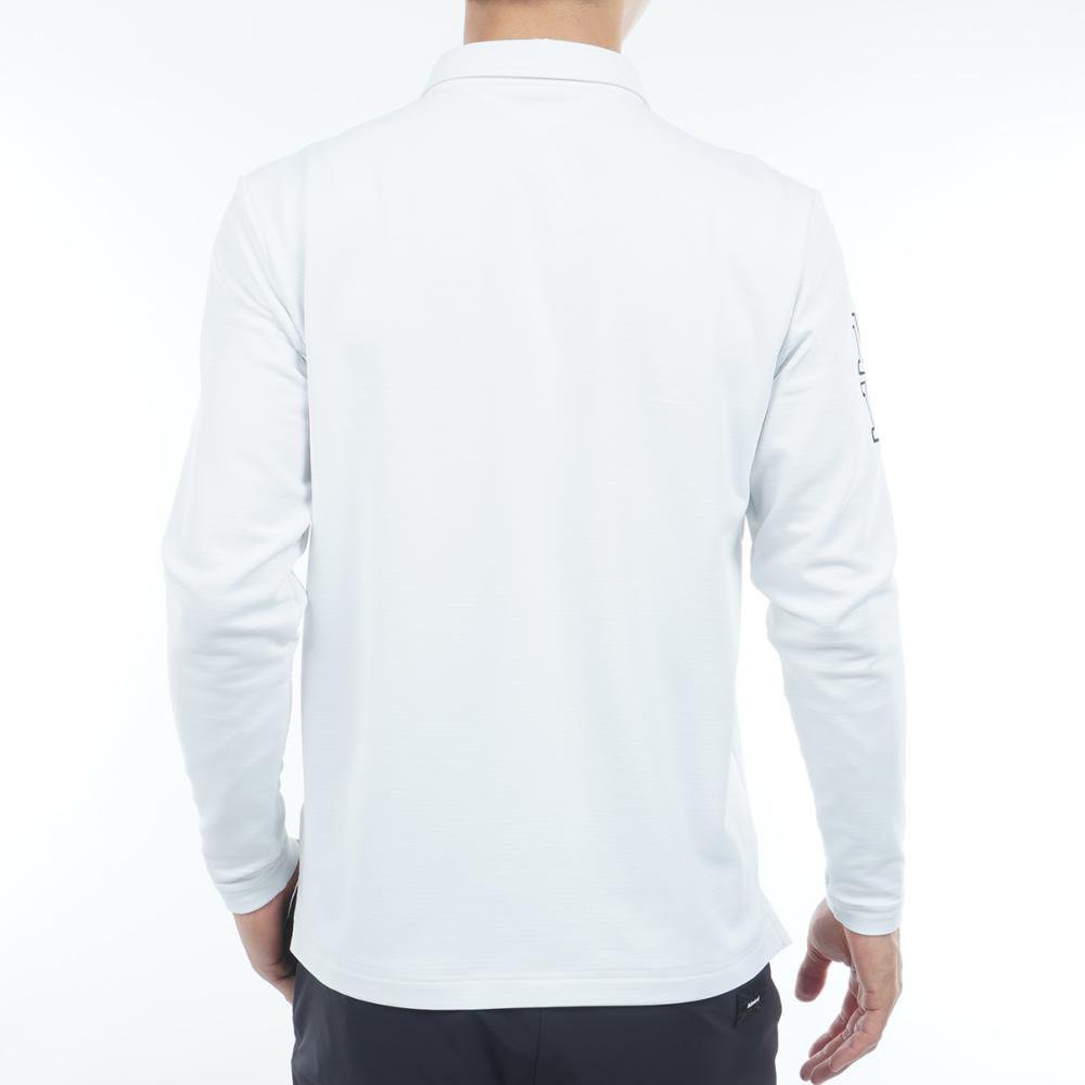 アドミラル ゴルフ（Admiral GOLF）（メンズ）ゴルフウェア 吸湿発熱 長袖 速ポカ フラッグシャツ ADMA590-WHT