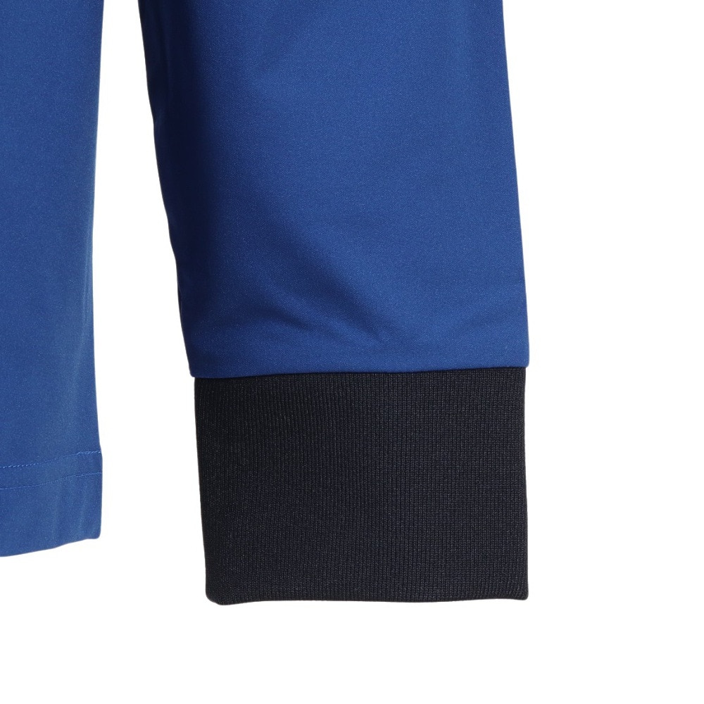 トミー ヒルフィガー ゴルフ（TOMMY HILFIGER GOLF）（メンズ）ゴルフウェア 防風 吸水速乾 カラーブロック 長袖 ラガーシャツ THMA553-BLU