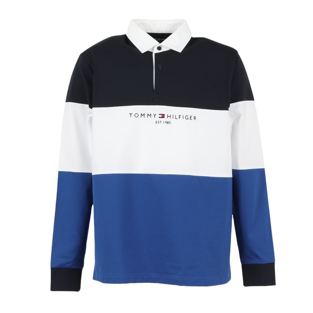 OVO ラグビーシャツ OVERSIZED STRIPED COTTON RUGBY SHIRT オーバーサイズ