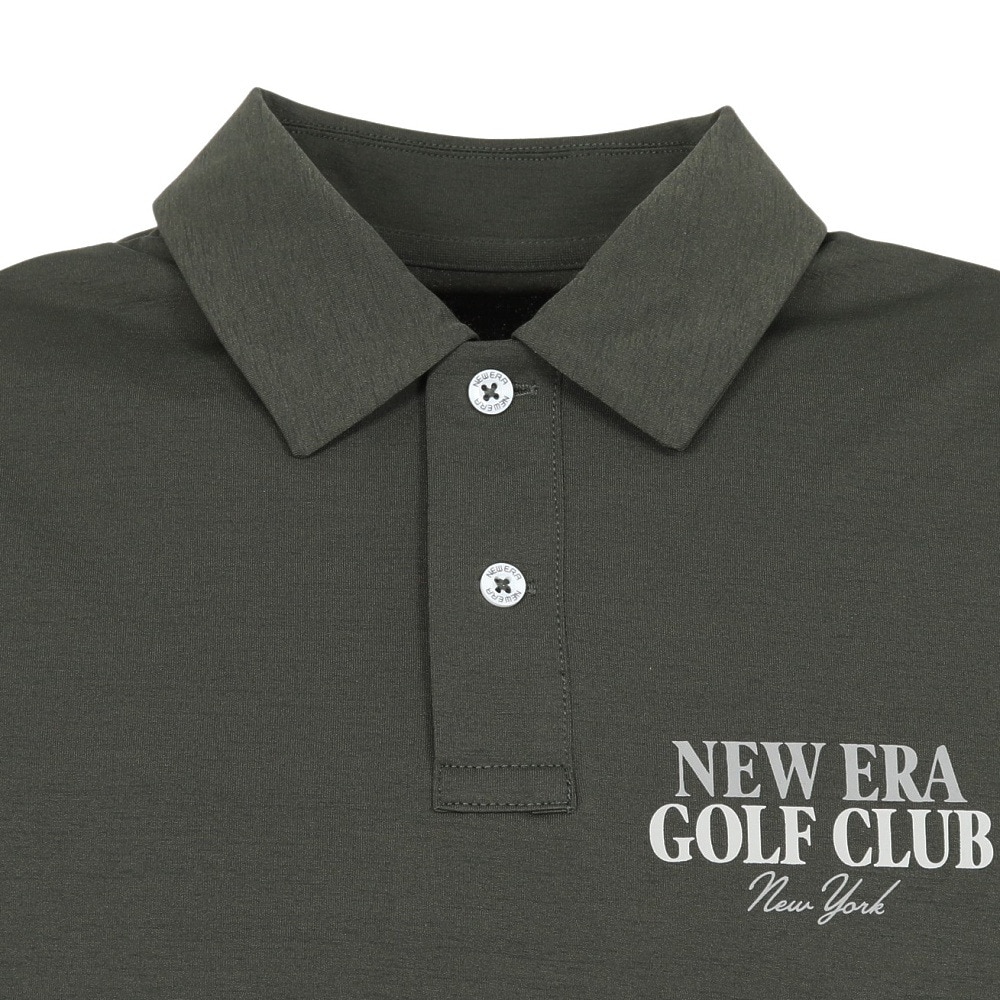 ニューエラ（NEW ERA）（メンズ）ゴルフウェア ロングスリーブ ユーティリティ ポロシャツ 水陸両用 O 14861216