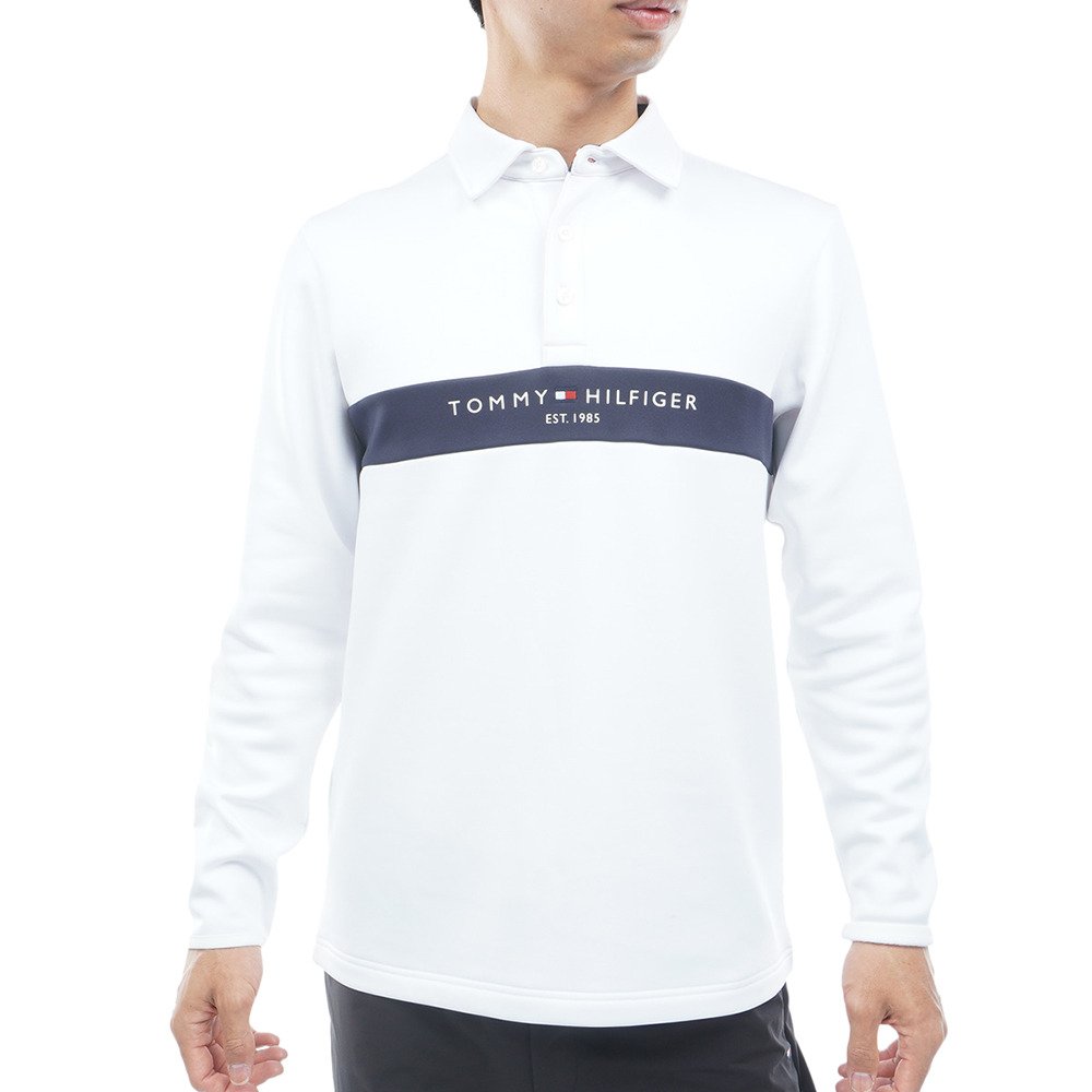 PGG メンズ ゴルフシャツ ホワイト トミーヒルフィガーゴルフ（TOMMY HILFIGER GOLF）（メンズ）ゴルフ