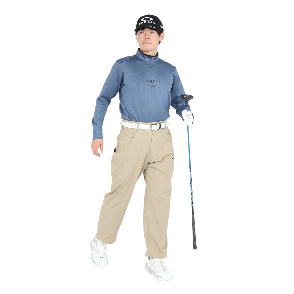 オークリー（OAKLEY）（メンズ）ゴルフウェア PLEASANT 長袖モックネックシャツ FOA406915-66Y