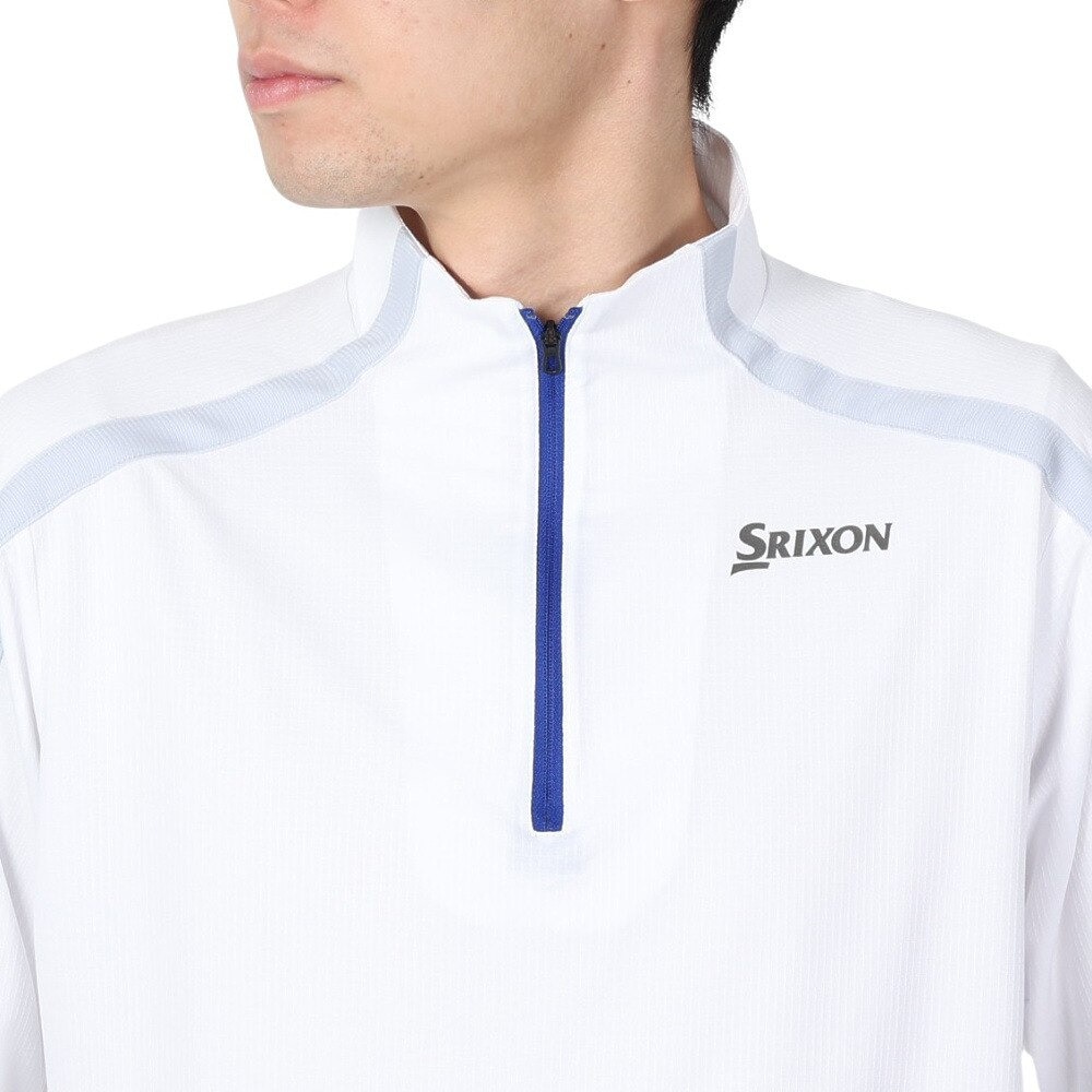 スリクソン（SRIXON）（メンズ）ゴルフウェア 吸汗速乾 長袖 松山プロ/星野プロ共同開発 プロスタイルシャツ RGMXJB01 WH00