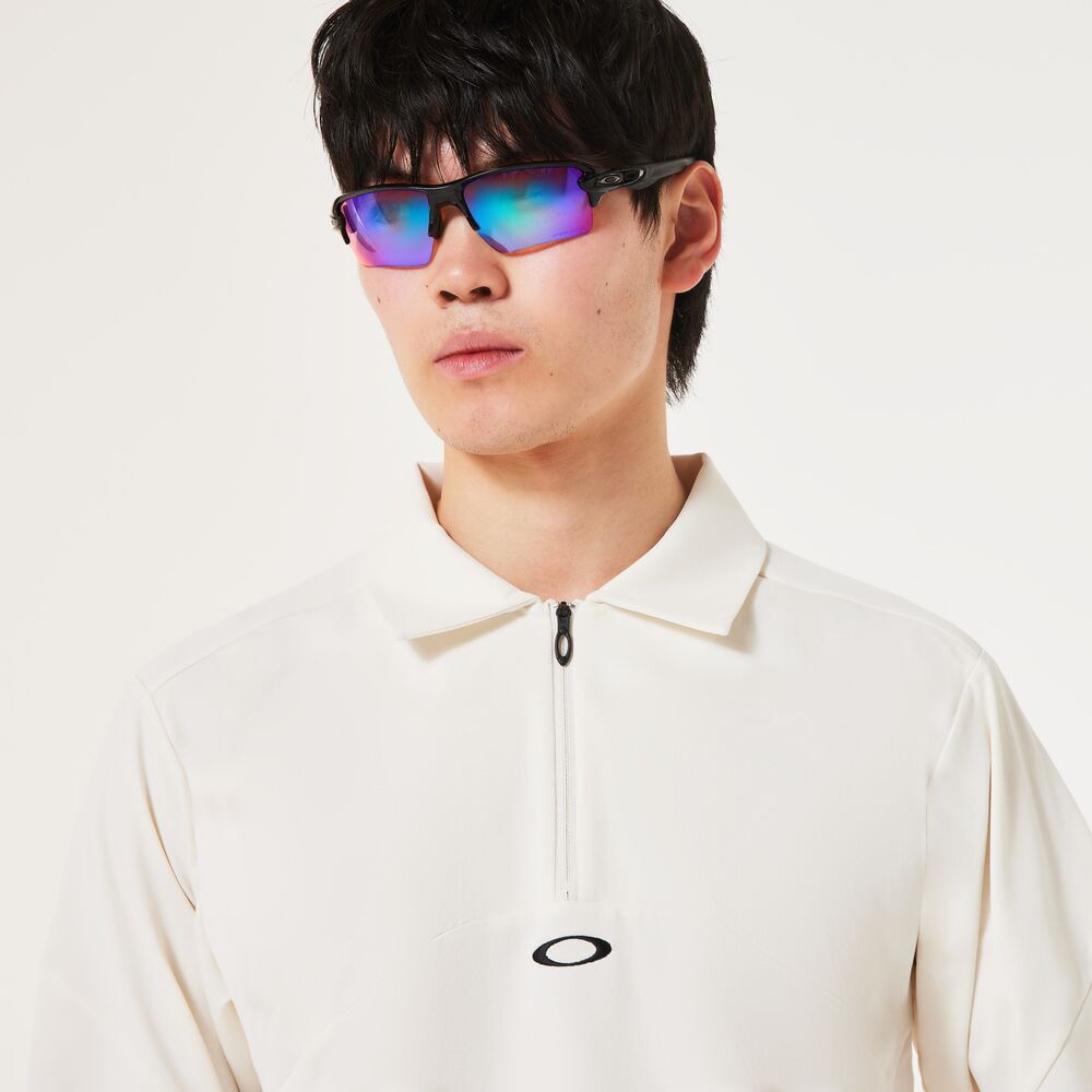 オークリー（OAKLEY）（メンズ）ゴルフウェア O－SYNC PACK LS UNDULATE シャツ FOA408146-33W