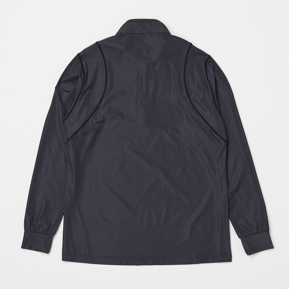 ブリヂストンゴルフ（BRIDGESTONE GOLF）（メンズ）ゴルフウェア UL長袖ハーフジップシャツ FBM01FBKLL