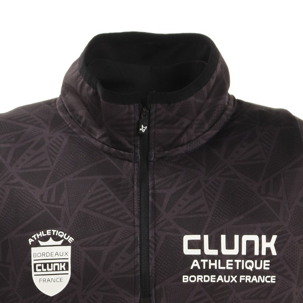 クランク（CLUNK）（メンズ）ゴルフウェア アンダーセット3WAYハーフジップ長袖シャツ CL5LTG07 BLK.  ゴルフ用品はヴィクトリアゴルフ