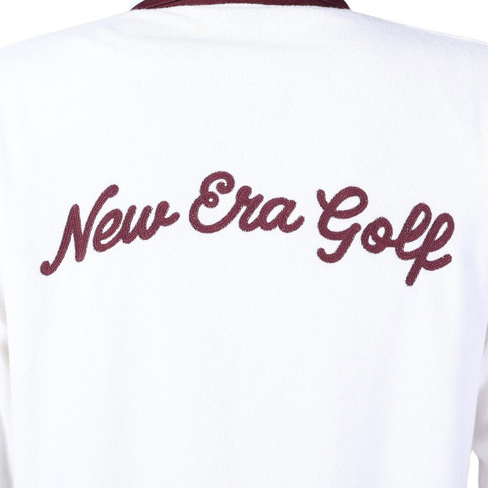 ニューエラ（NEW ERA）（メンズ、レディース）ゴルフウェア 長袖 ポロシャツ パイル 13762713