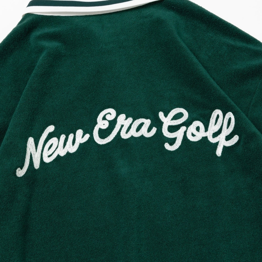ニューエラ（NEW ERA）（メンズ、レディース）ゴルフウェア 長袖 ポロシャツ パイル 13762714