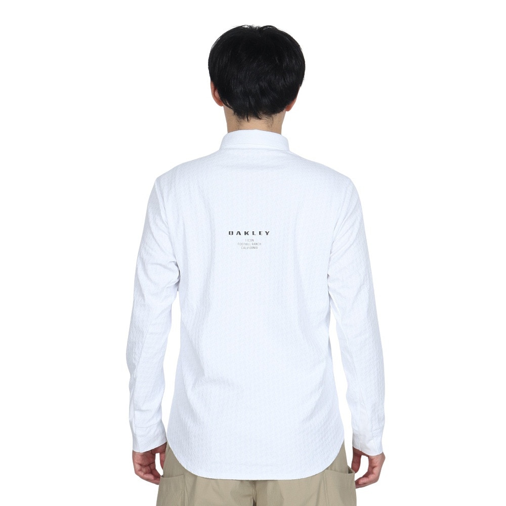 オークリー（OAKLEY）（メンズ）ゴルフウェア SUBTL 長袖シャツ FOA406962-100