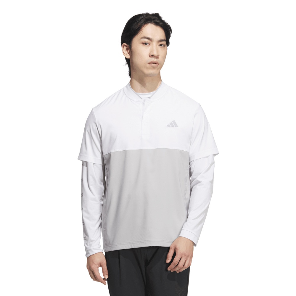 アディダス（adidas）（メンズ）ゴルフウェア アディダス ゴルフ 2-in-1 シャツ KVH26-JE7144W