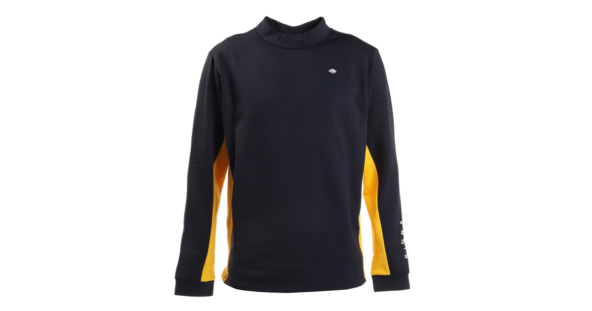 フィドラ｜ゴルフウェア Gfleece H neck PO 長袖シャツ FD5LTG18 NVY - ゴルフ用品はヴィクトリアゴルフ