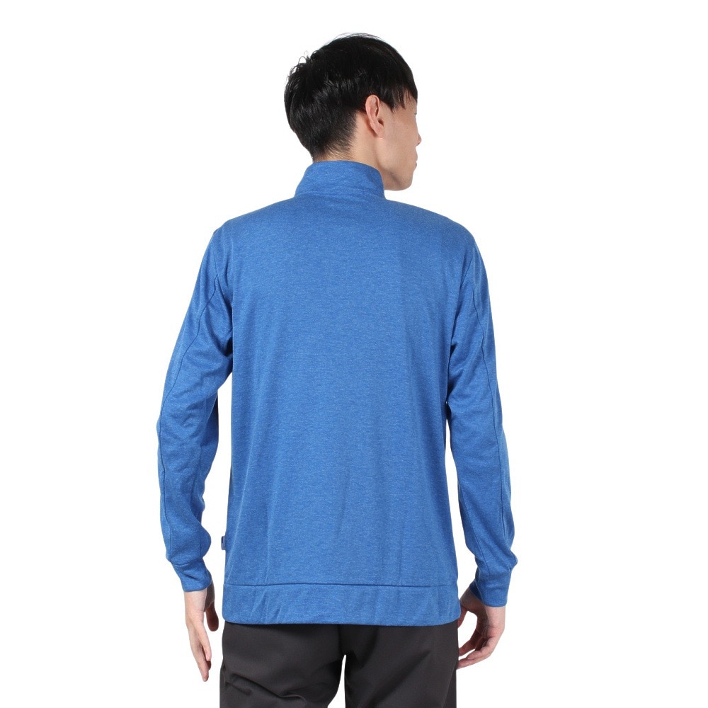 トミーアーマー（Tommy Armour）（メンズ）ゴルフウェア  ハーフジップ長袖ハイネックシャツ 403TA1SSK1530 BLU