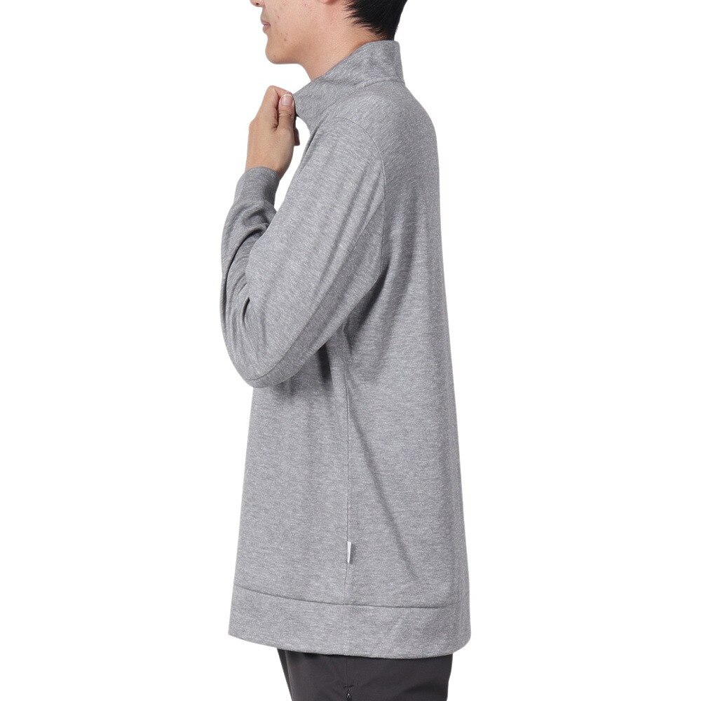 トミーアーマー（Tommy Armour）（メンズ）ゴルフウェア  ハーフジップ長袖ハイネックシャツ 403TA1SSK1530 GRY
