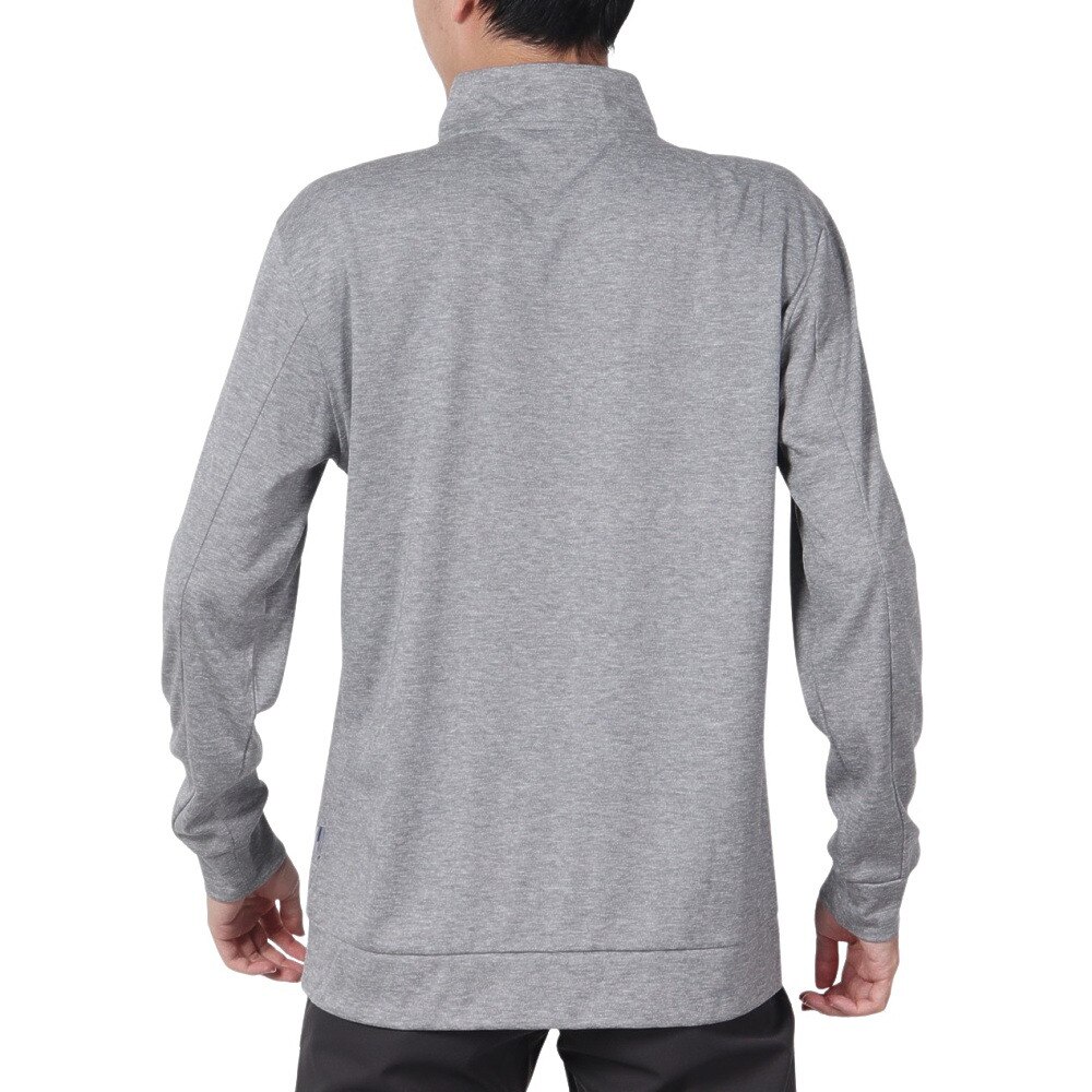 トミーアーマー（Tommy Armour）（メンズ）ゴルフウェア  ハーフジップ長袖ハイネックシャツ 403TA1SSK1530 GRY