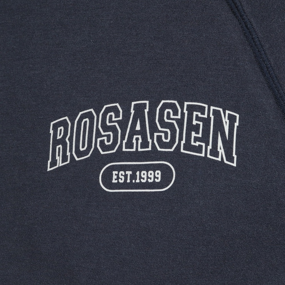 ROSASEN（メンズ）ゴルフウェア プルオーバー 吸湿発熱 保温 ストレッチ 微起毛 モックネック 長袖シャツ 044-27911-098