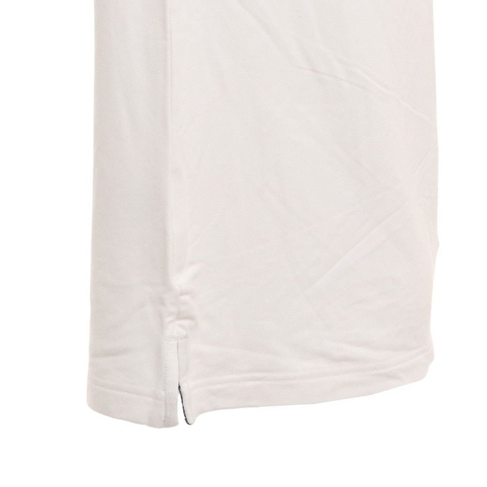 フィドラ（FIDRA）（メンズ）ゴルフウェア 消臭 吸湿 発熱 ジャガードリブ モックネック長袖シャツ FD5NTG18 WHT