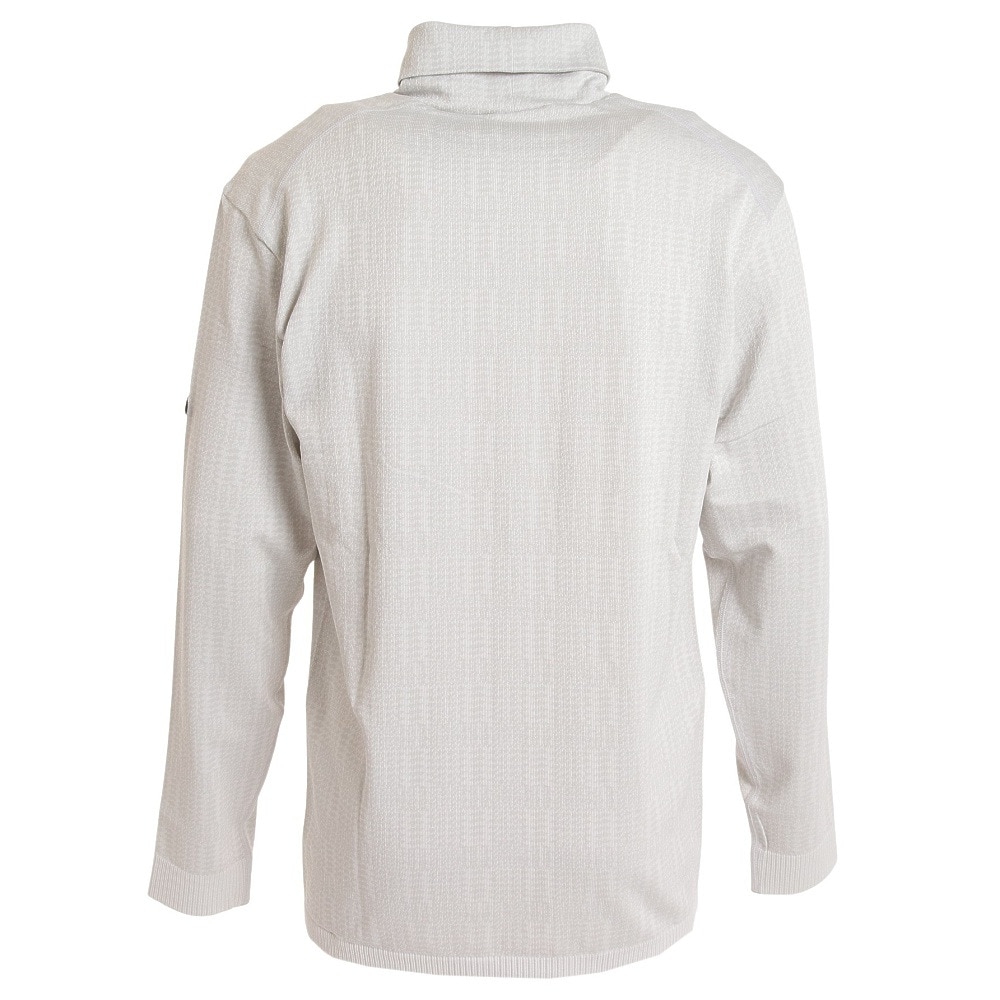 フィドラ（FIDRA）（メンズ）ゴルフウェア 長袖 ストレッチ 保温 ヒートクロスタートルネックシャツ FD5NTG25 GRY★★★