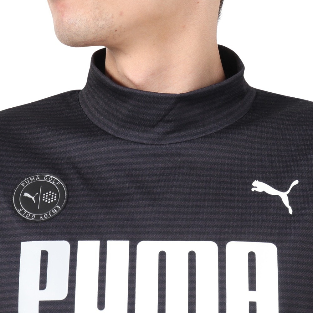 プーマ（PUMA）（メンズ）ゴルフウェア インナーセット モックネック シャツ 539367-01