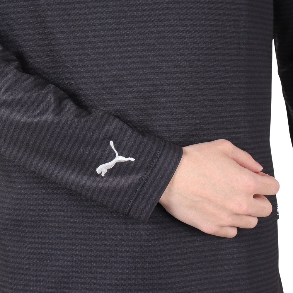 プーマ（PUMA）（メンズ）ゴルフウェア インナーセット モックネック シャツ 539367-01