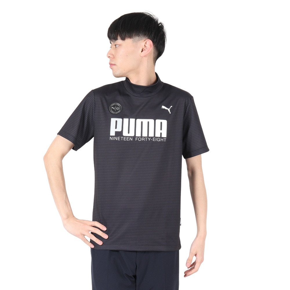 プーマ（PUMA）（メンズ）ゴルフウェア インナーセット モックネック シャツ 539367-01