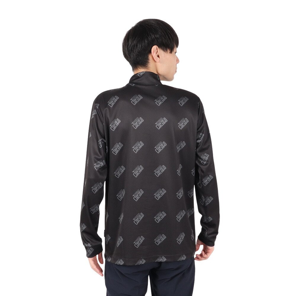 プーマ（PUMA）（メンズ）ゴルフウェア AOP 長袖モックネックシャツ 539369-01