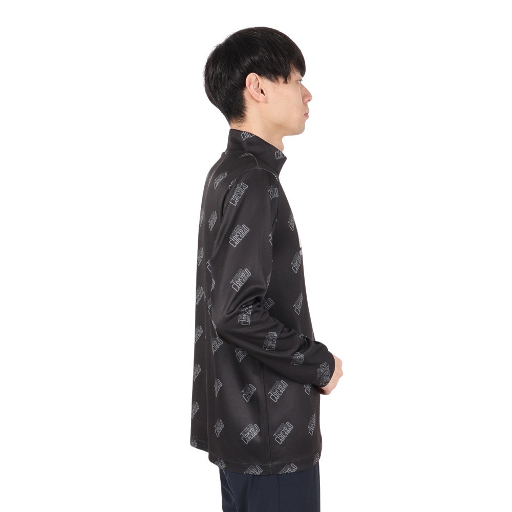 プーマ（PUMA）（メンズ）ゴルフウェア AOP 長袖モックネックシャツ 539369-01
