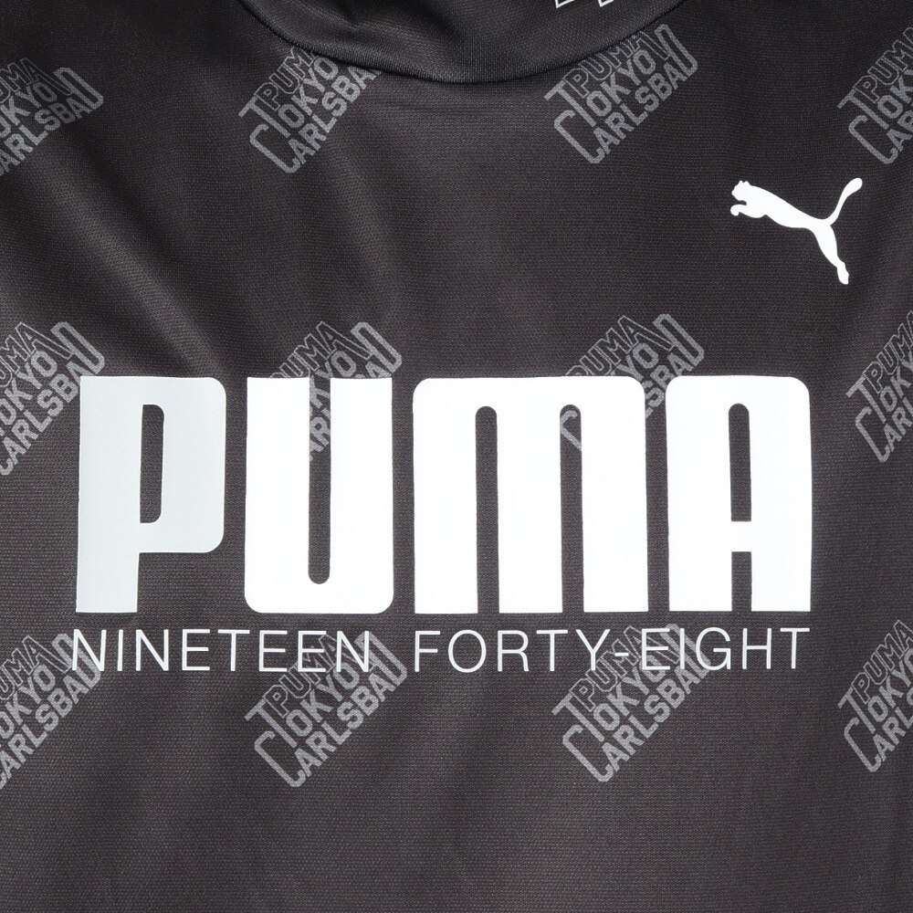 プーマ（PUMA）（メンズ）ゴルフウェア AOP 長袖モックネックシャツ 539369-01