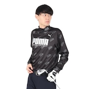 (メンズ)ゴルフウェア AOP 長袖モックネックシャツ 539369-01