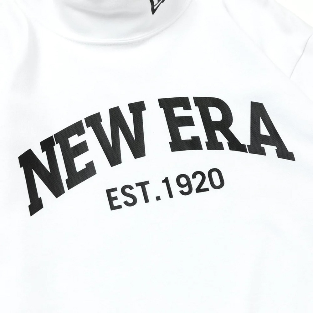 ニューエラ（NEW ERA）（メンズ、レディース）ゴルフウェア ハイカラーネック  アーチロゴ パフォーマンス長袖Tシャツ 13331029