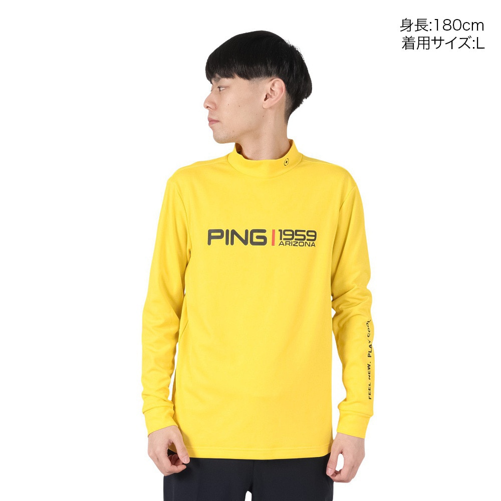 ピン（PING）（メンズ）ゴルフウェア デルタハイネック カットソー 621-2269803-060