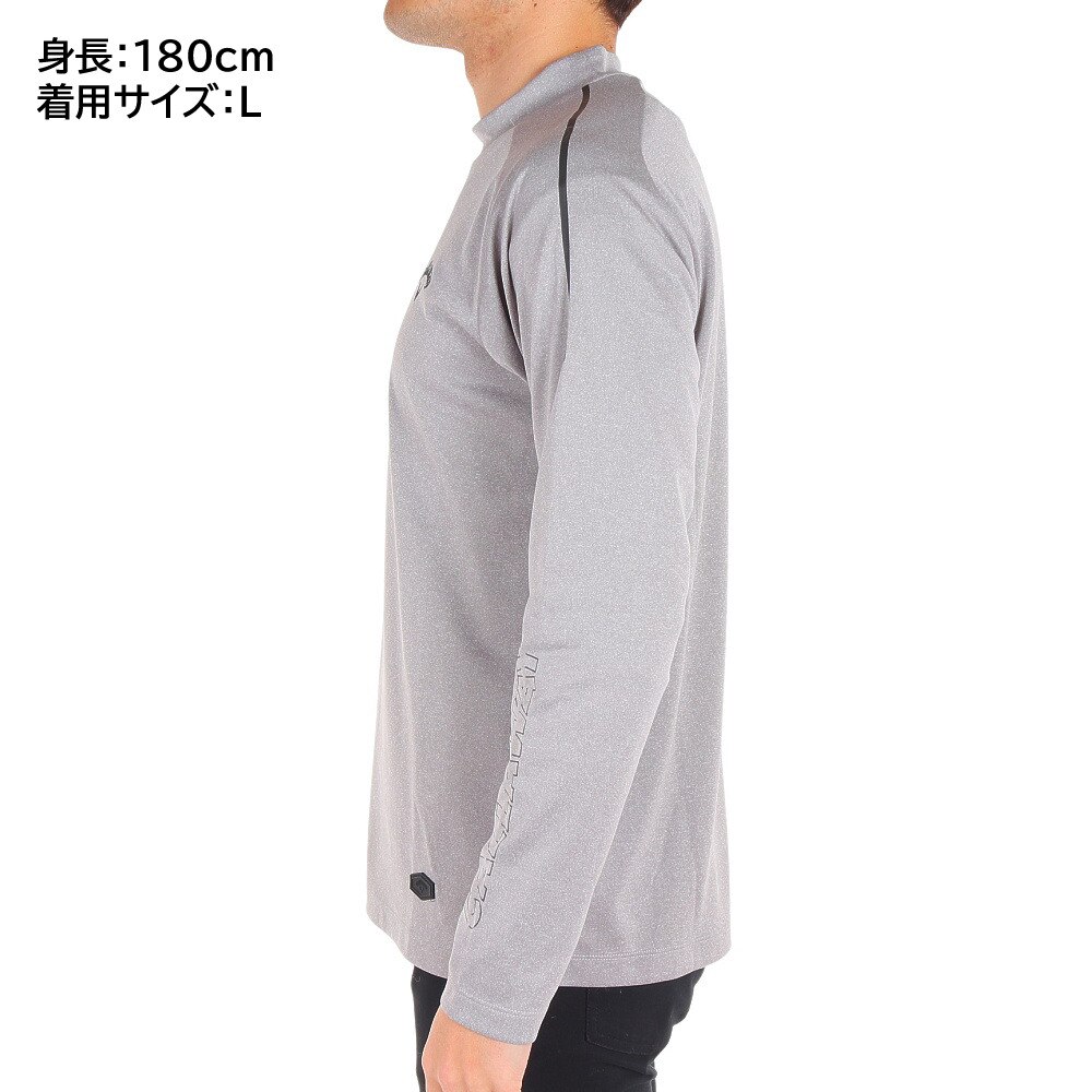 キャロウェイ（CALLAWAY）（メンズ）ゴルフウェア UV ストレッチスムースモックネック長袖シャツ C22233103-1022