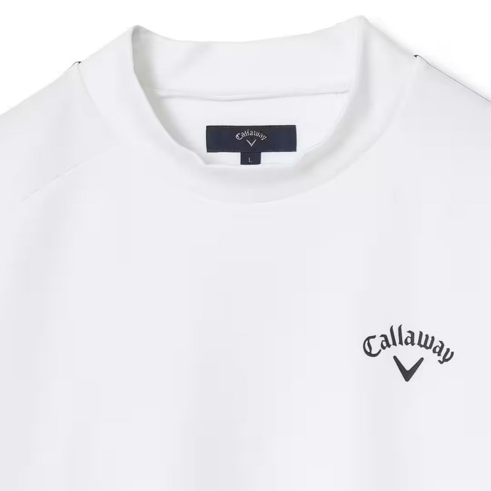 キャロウェイ（CALLAWAY）（メンズ）ゴルフウェア ストレッチスムース モックネック長袖シャツ C22233103-1030