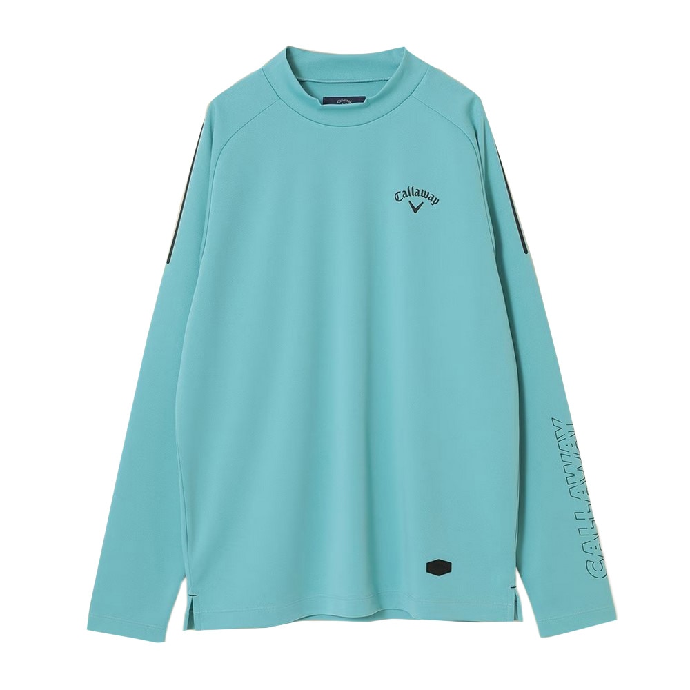 キャロウェイ（CALLAWAY）（メンズ）ゴルフウェア ストレッチスムース モックネック長袖シャツ C22233103-1111
