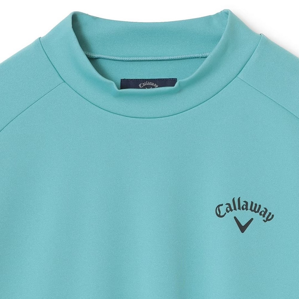 キャロウェイ（CALLAWAY）（メンズ）ゴルフウェア ストレッチスムース モックネック長袖シャツ C22233103-1111