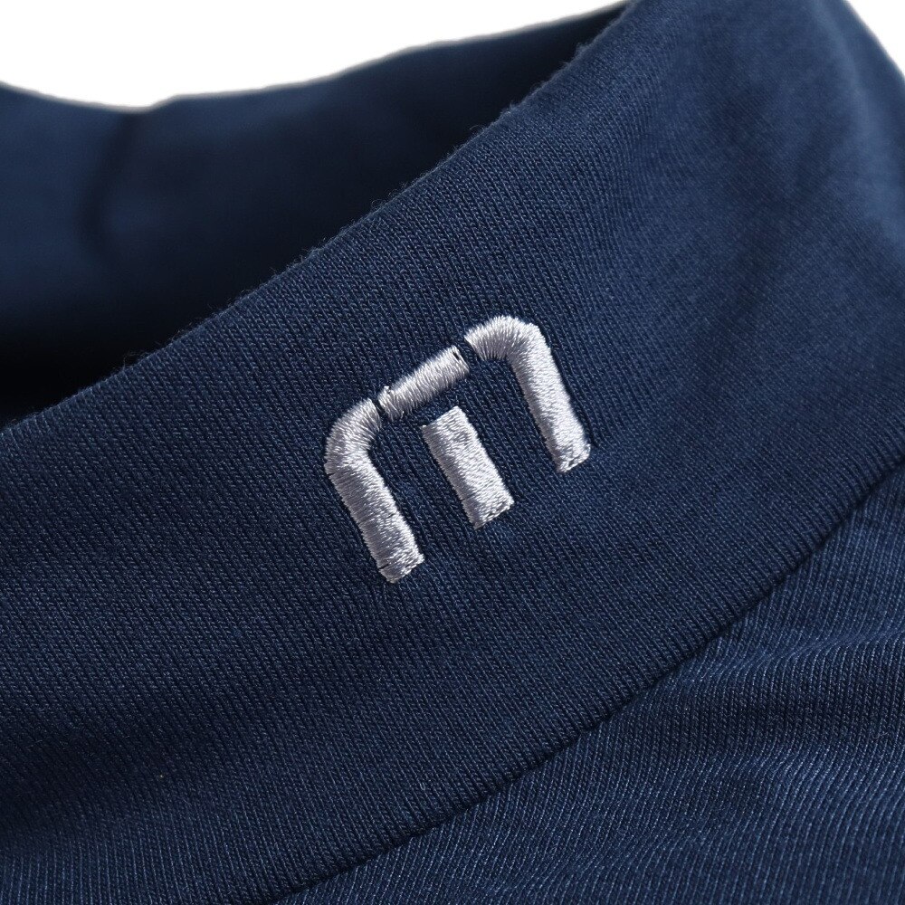 トラヴィスマシュー（Travis Mathew）（メンズ）ゴルフウェア プルオーバー 長袖 カジュアル ロゴ モックネック 7AG017 M 4NAV 22FH