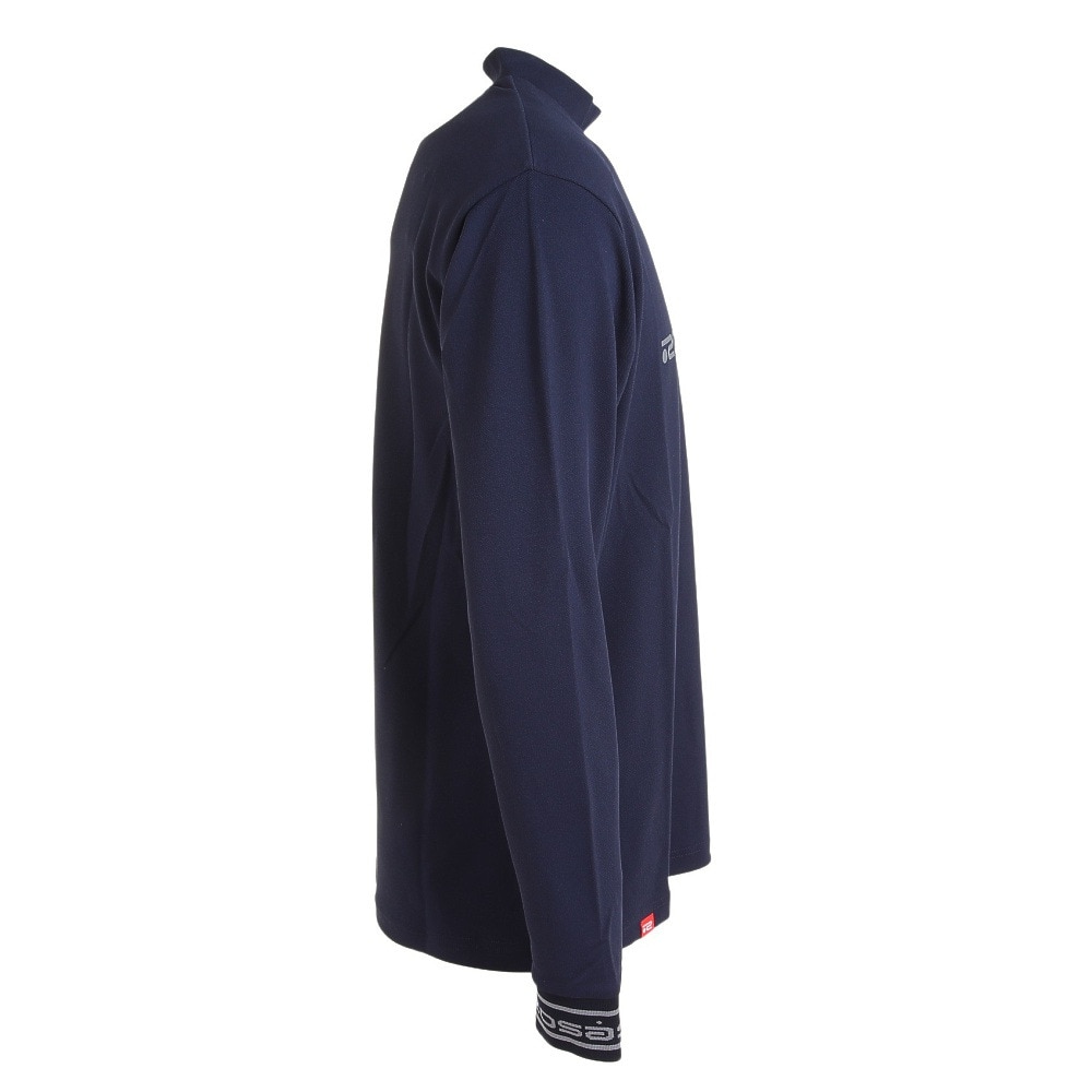 ROSASEN（メンズ）ゴルフウェア 吸水 速乾 ストレッチ 長袖モックネックニット 044-29811-098