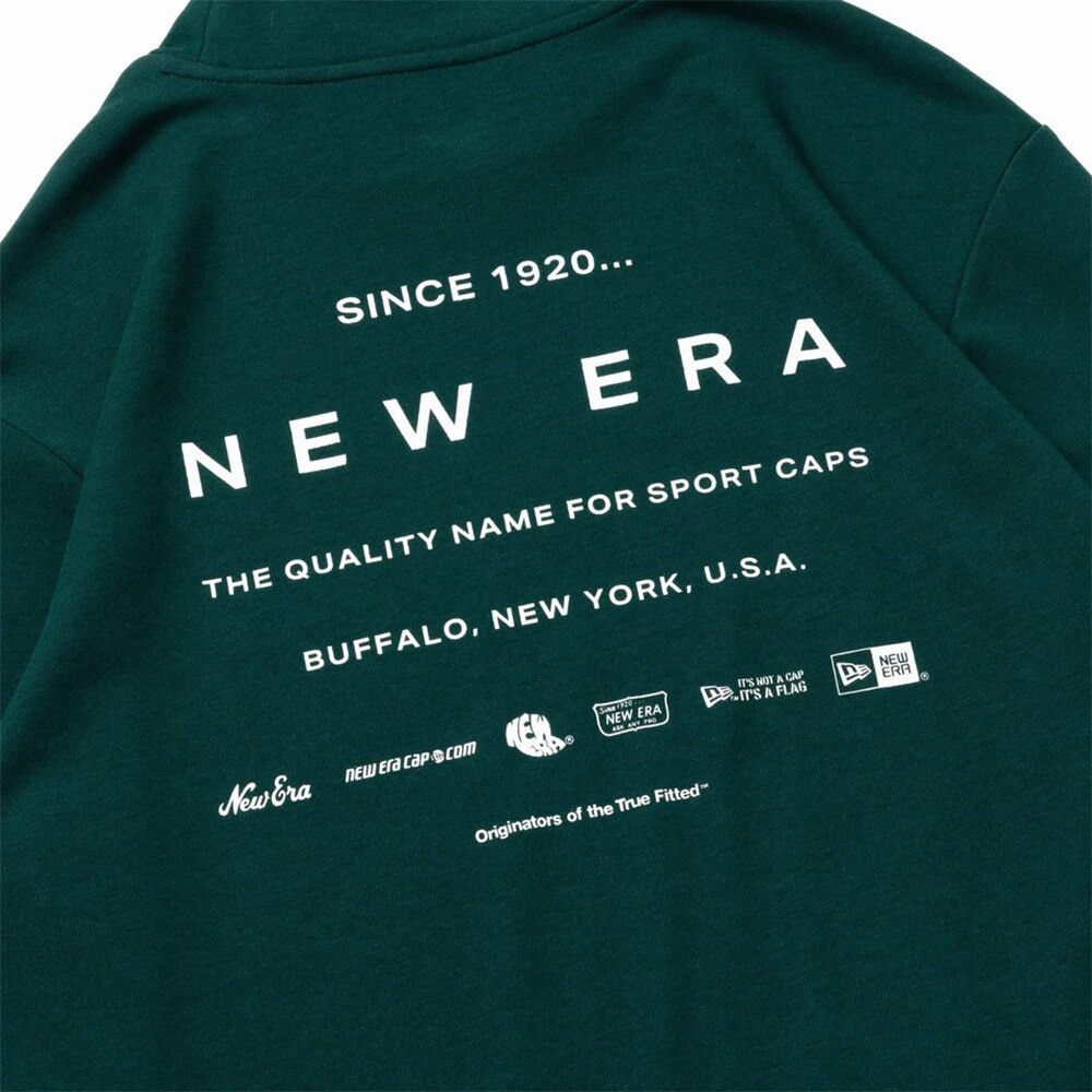 ニューエラ（NEW ERA）（メンズ、レディース）ゴルフウェア 吸汗 速乾 ハイカラー 長袖 パフォーマンス Tシャツ Flag Logo 13762698