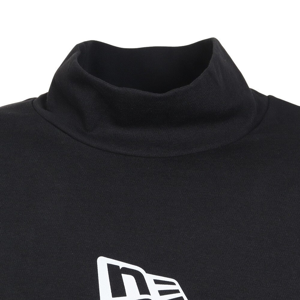 ニューエラ（NEW ERA）（メンズ、レディース）ゴルフウェア 吸汗 速乾 ハイカラー 長袖パフォーマンスTシャツ フラッグロゴ 13762700