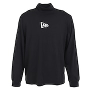 ニューエラ（NEW ERA）（メンズ、レディース）ゴルフウェア 吸汗 速乾 ハイカラー 長袖パフォーマンスTシャツ フラッグロゴ 13762700