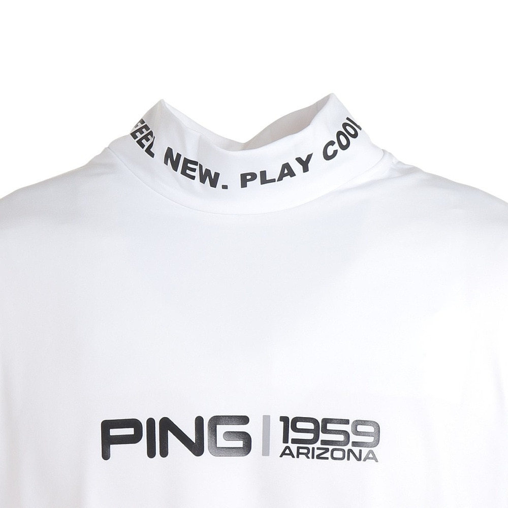 ピン（PING）（メンズ）ゴルフウェア ハイネックシャツ 621-3269809-030