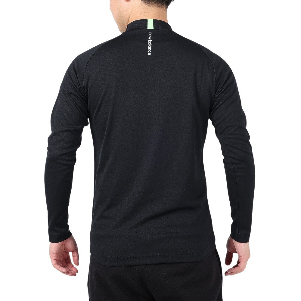 ニューバランス（new balance）（メンズ）ゴルフウェア 長袖 モックネック プルオーバーシャツ 012-3267005-010