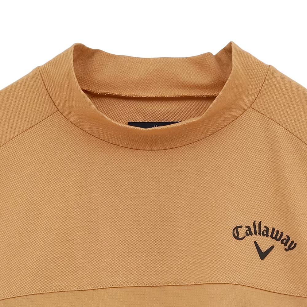 キャロウェイ（CALLAWAY）（メンズ）ゴルフウェア ドットエア スパンカノコ長袖モックネックシャツ C23233104-1040