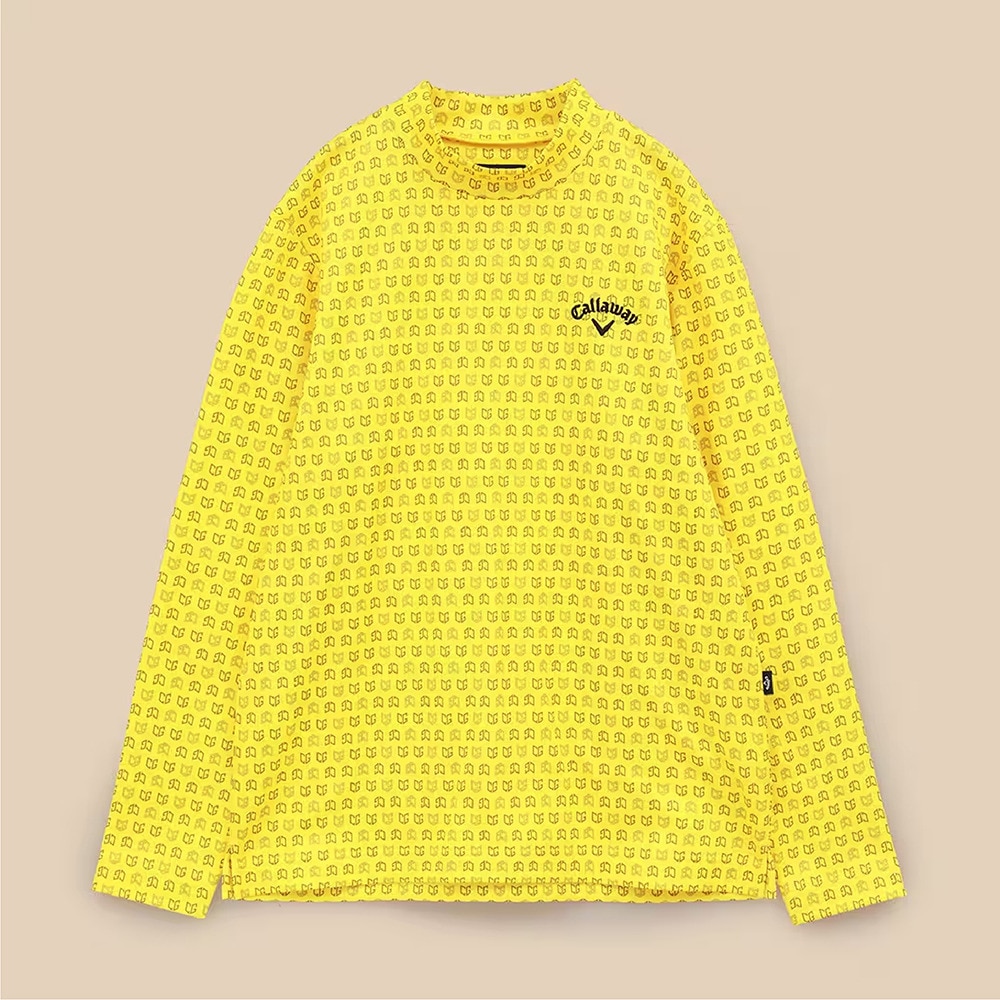 キャロウェイ（CALLAWAY）（メンズ）ゴルフウェア ロゴプリント裏起毛