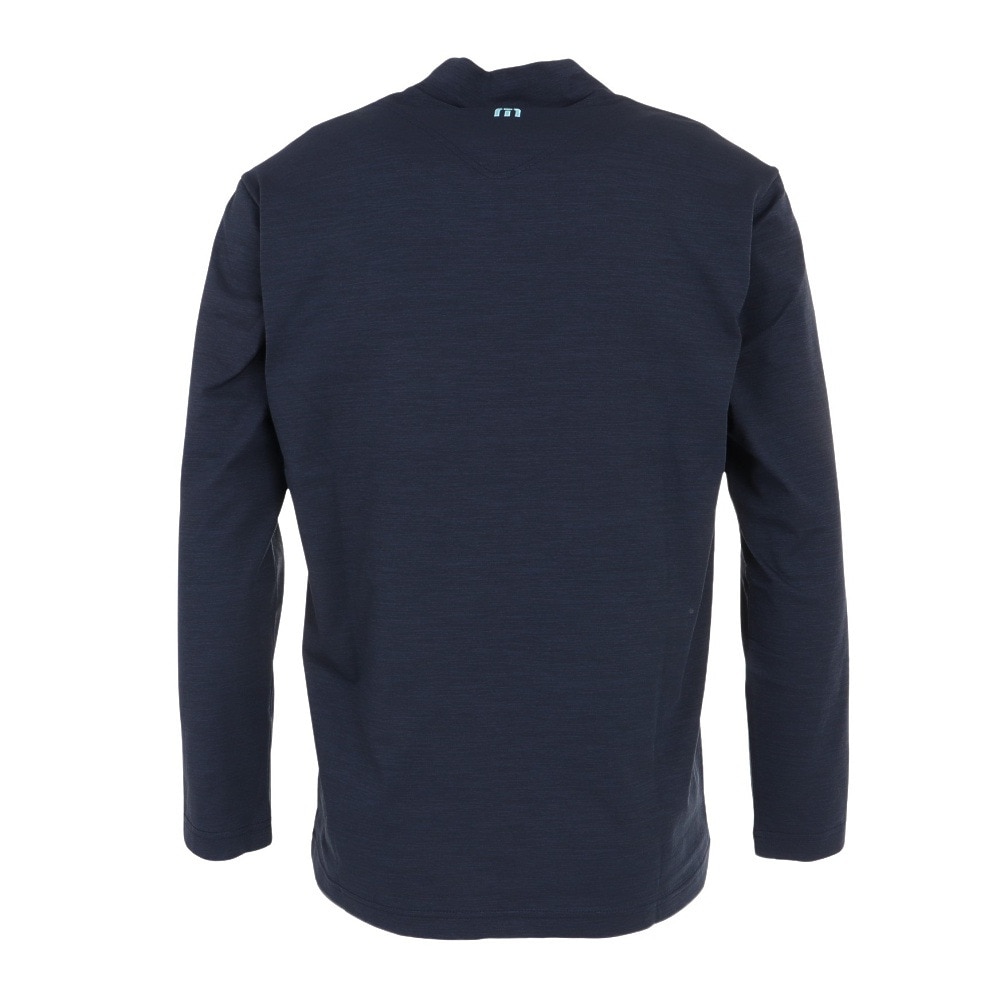 トラヴィスマシュー（Travis Mathew）（メンズ）ゴルフウェア 吸水 長袖 プリント モックネック 7AI012-4NAV