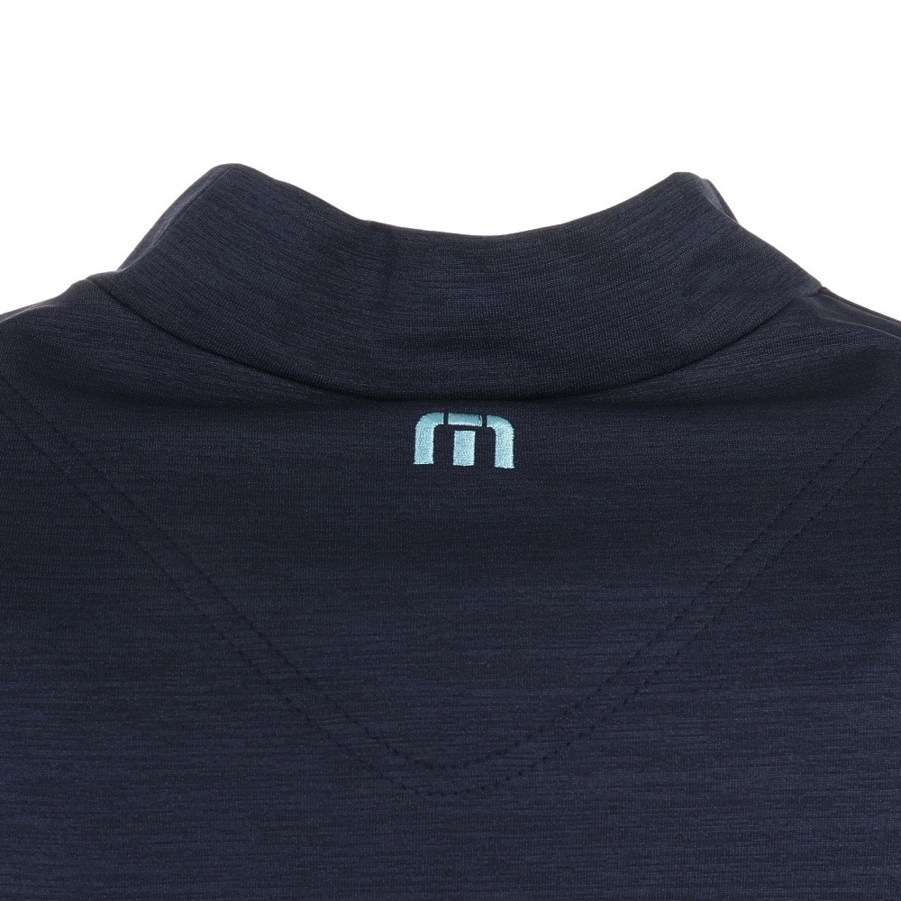 トラヴィスマシュー（Travis Mathew）（メンズ）ゴルフウェア 吸水 長袖 プリント モックネック 7AI012-4NAV